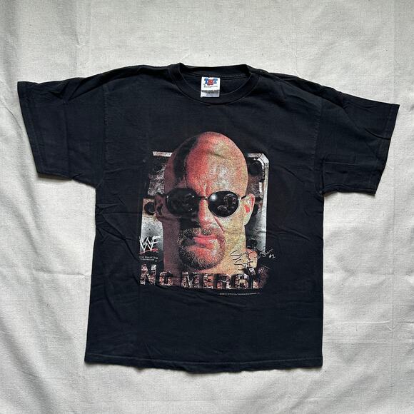 Vintage Stone Cold Steve Austin Wrestling Shirt 1999 WWF No Mercy Size XL - Picture 1 of 6